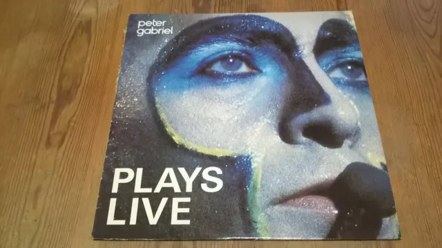 Peter Gabriel – Plays Live 2 x Vinyl LP Album 33RPM First Pressing  PGDL1 1983