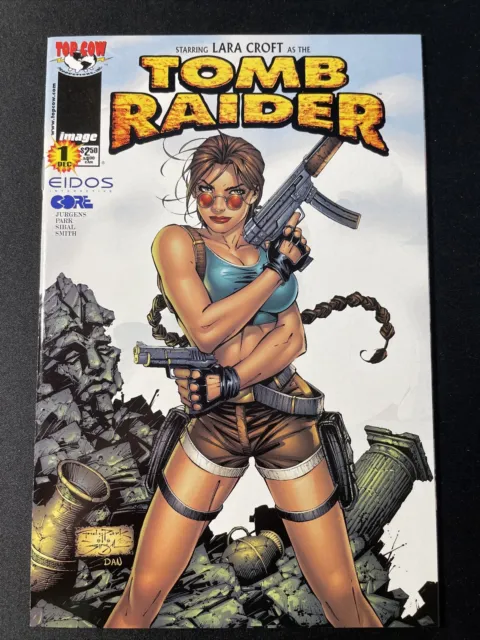 Tomb Raider Vol 1 # 1 Variant cover A Top Cow Image Comics 1999 Lara Croft VF/NM