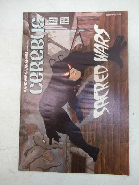 Cerebus #81 December 1985 Nm Near Mint 9.4 Aardvark Vanaheim Sacred Wars