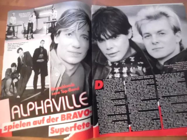 ALPHAVILLE--- 2x A4 Bravo Clipping B 733
