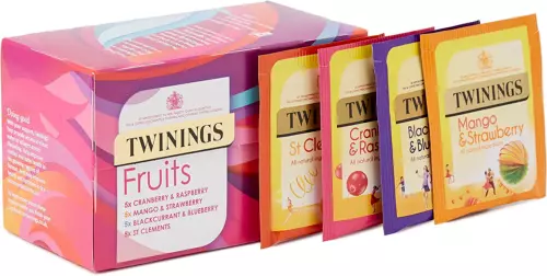 Twinings Fruit Selection, Mixed Set of 40 Tea Bags Multipack of 2 x 20 Tea Bags