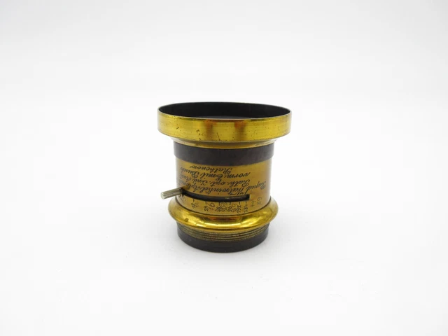 Emil Busch,A-G,Rathenow Rapid Aplanat Ser.D.F:8 No2 F=200mm WITHOUT DIAPHRAGM