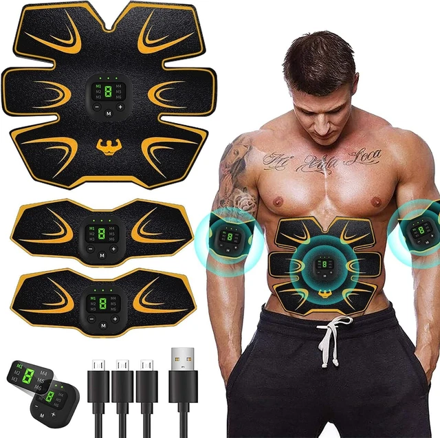 MILITARY MUSCLE TRAINER turning Men Into Beasts! Stimulator Abdominal 6 ...