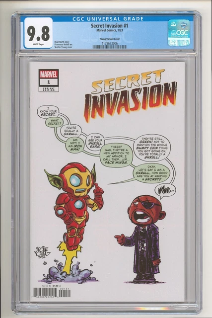Secret Invasion #1 Skottie Young Variant CGC 9.8