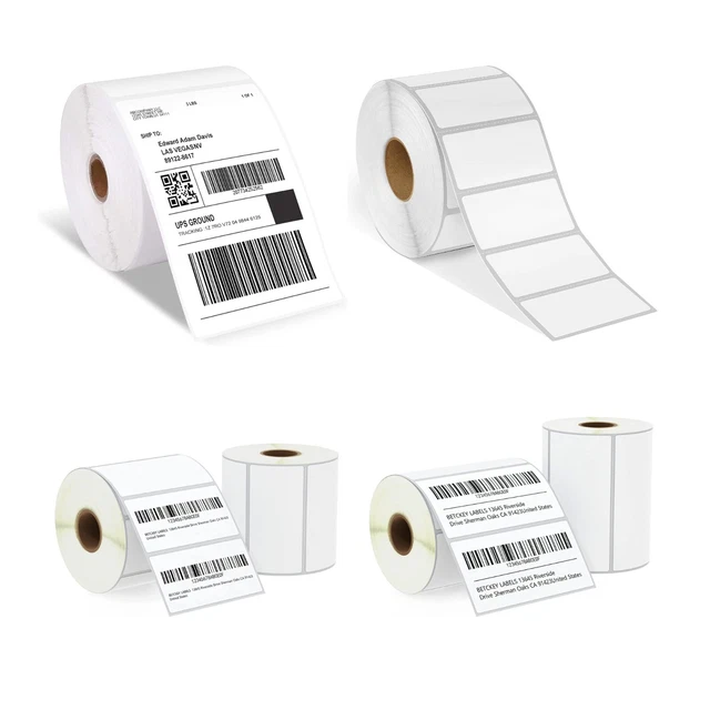ROYAL MAIL LABELS COMPATIBLE ALL SIZES & MODEL DIRECT THERMAL for ZEBRA