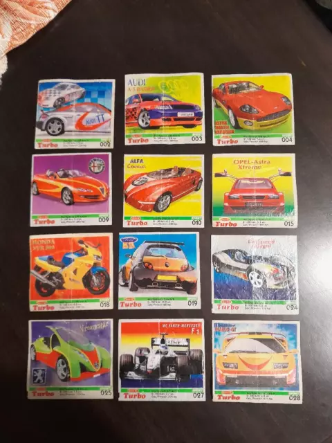 Vintage Bubble Gum wrappers  TURBO 2003 Sport   -  price for 1  piece