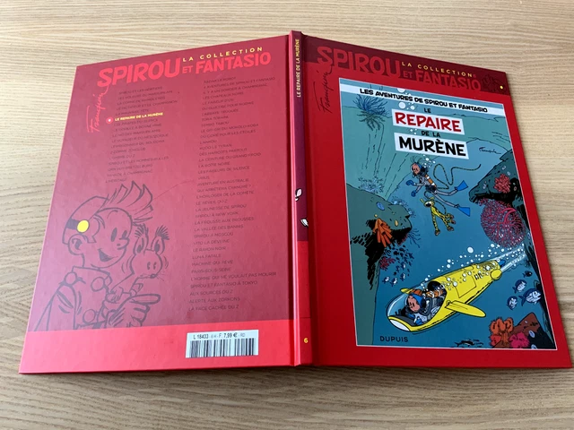 LA COLLECTION SPIROU et Fantasio 6 le repère de la murène FRANQUIN EUR