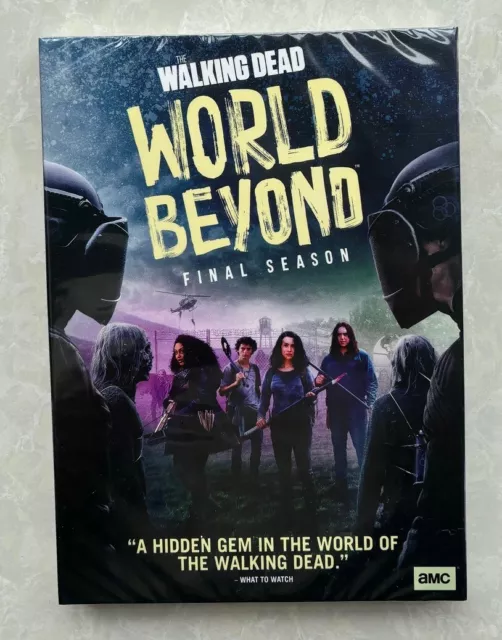 The Walking Dead: World Beyond: the Final Season  (DVD, 2023, 3-Disc Set)