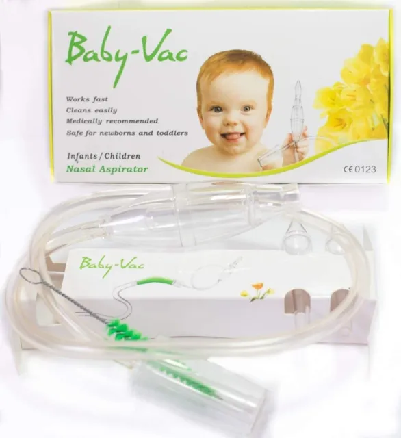 Arianna Baby Vac Nasal Vacuum Aspirator Suction Nose Cleaner with Cleaning Brush
