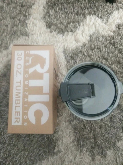 RTIC 30 oz Thermal Tumbler Stainless Coffee Mug Travel Cup Cold/Hot White $30 2