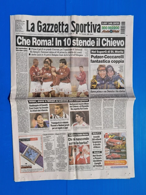 TWB22: Il Trio Dello Scudetto, Batistuta Totti e Montella, As Roma