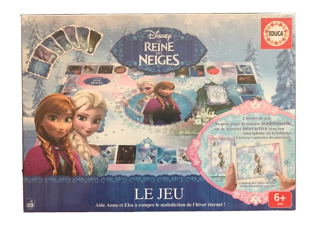 JEU DE SOCIÉTÉ disney LA REINE DES NEIGES 2 modes : classique ...