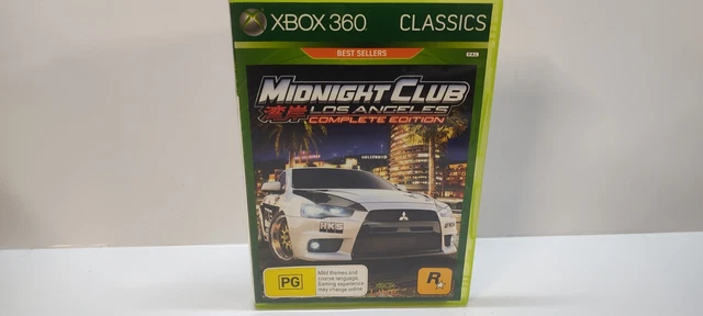 Midnight Club Los Angeles COMPLETE EDITION COMPLETE - Xbox 360