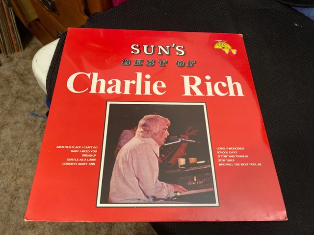 Charlie Rich – Sun's Best Of Charlie rich Sun Records 1974 SUN 135 Sealed