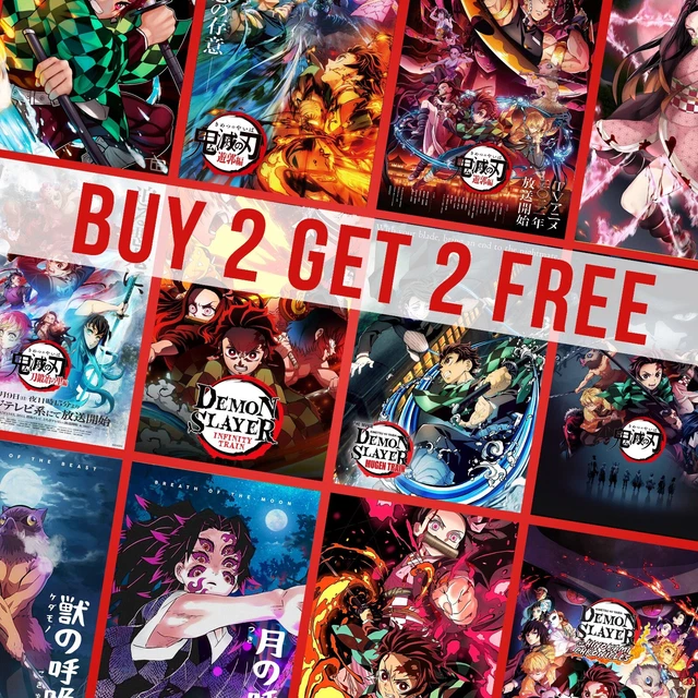 Demon Slayer Metal Posters Anime Poster Prints vrogue.co