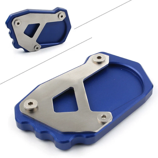 CNC Kickstand Side Stand Foot Extension Pad Enlarger Plate Fit BMW R1200GS 16-19