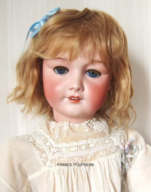 Perruque blond clair cheveux pour poupée Antique et moderne-Tête 35/37cm(14.5")