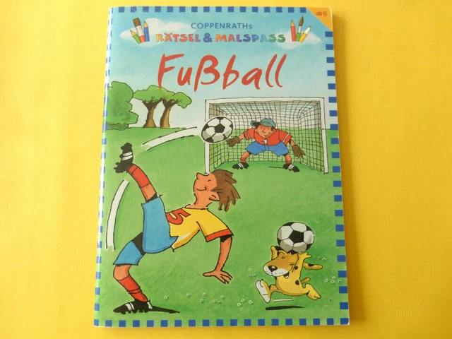 Mal & Rätselspass  Fussball für Kinder ca. 31 Seiten  ca:25 x 18 cm