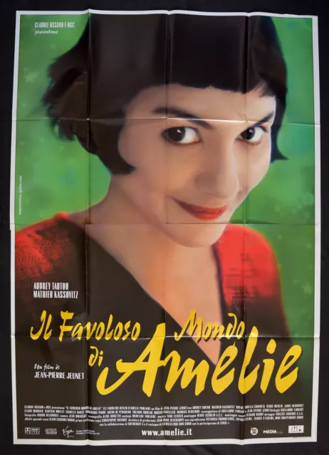 manifesto 4 F IL FAVOLOSO MONDO DI AMELIE tautou jeunet kassovitz A125