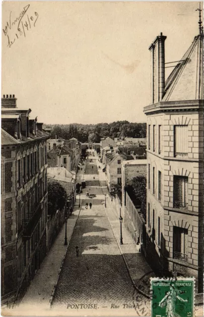 CPA Pontoise Rue Thiers FRANCE (1308567)