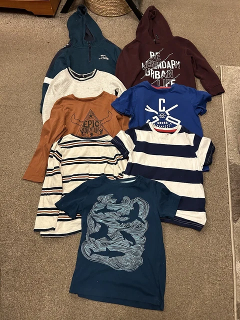 Boys clothes bundle 6-7 years - George, Tu - 8 items