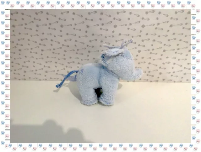 T - Doudou Peluche Eléphant Bleu Fernand  Tartine et Chocolat