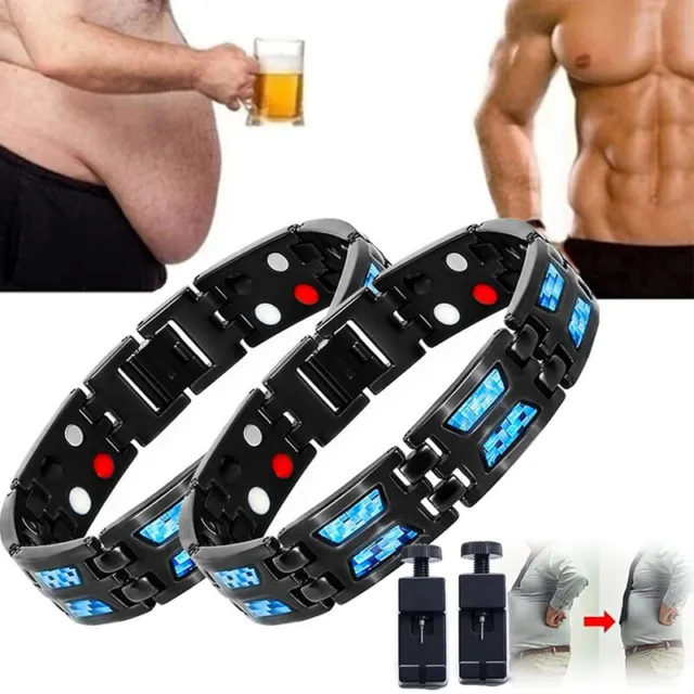 Magnetisches Armband für Männer, Gewichtsverlust, Energie, Magnete, Schm ZF