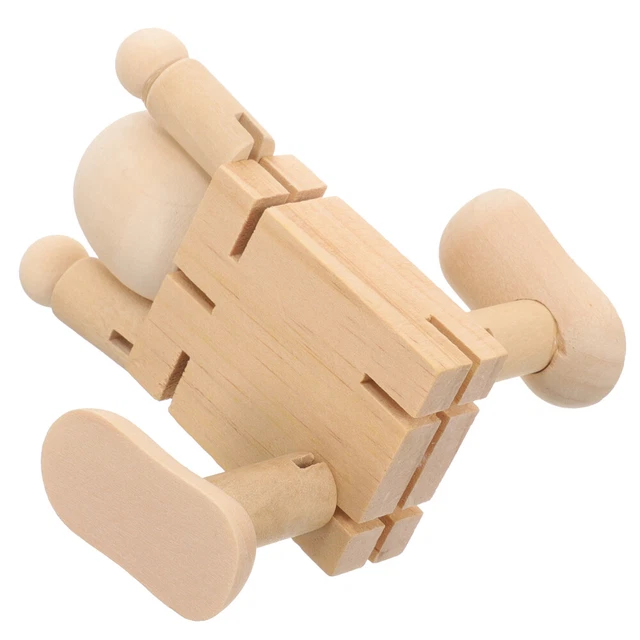 Robot Puzzle 3D In Legno Mookids - Kit Costruzione Architettura - Nuovo