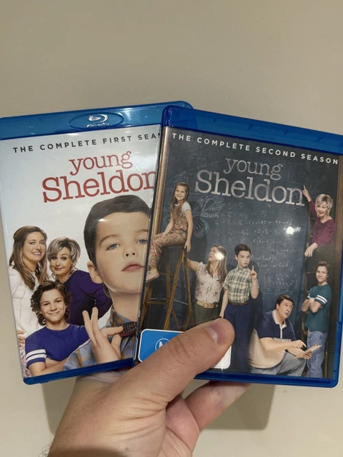 YOUNG SHELDON SEASON (First and Second) Complete Blu Ray EUR