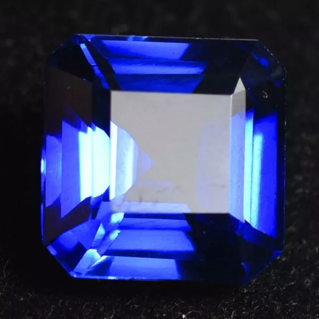 Non Chauffé Certifié 11.50 CT Naturel Rare Sri Lanka Saphir Bleu Desseré Gemmes