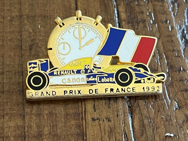 Pin's F1 Chrono Williams Renault 95 - Hill & Coulthard - Zamac - France