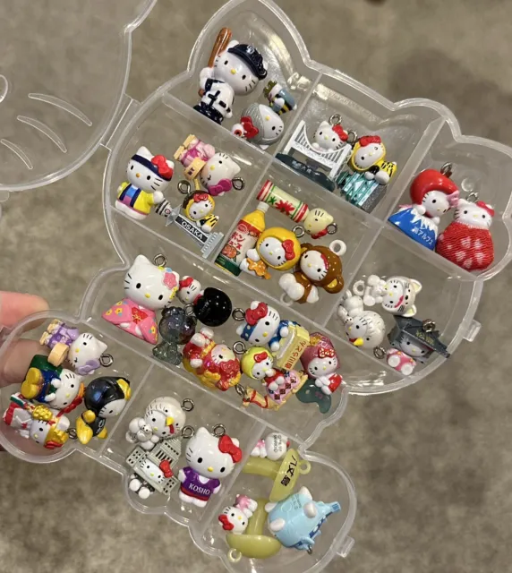 Vintage Sanrio Hello Kitty Local Keychain Charm Japan (Price of ONE, Choose one)