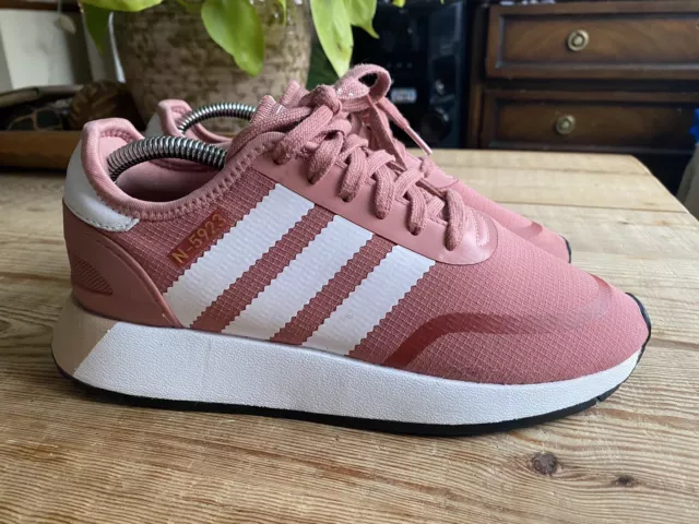 Adidas originals women's online n-5923 trainer ash pink