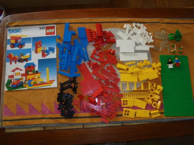 Lego BASIC 540-1 Basic Building Set 5+, year 1985, 100% complet and RARE