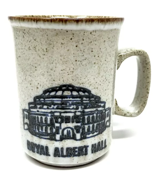 Vintage Dunoon Ceramics Made In Scotland Stoneware Mug Cup Royal Albert Hall