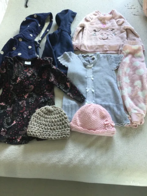 girls mixed clothes bundle age 11/2 - 2