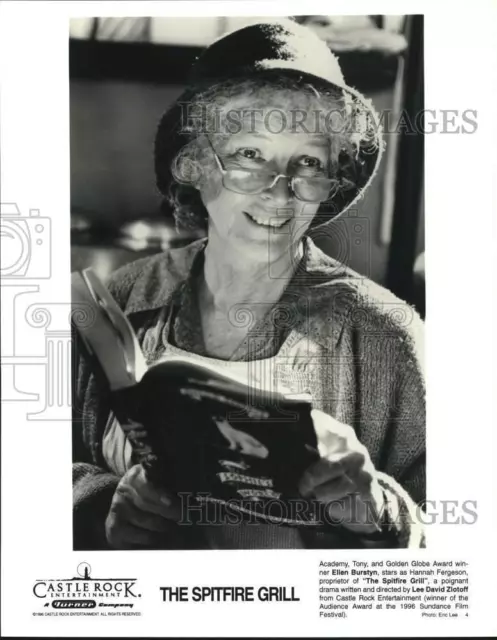 1996 Press Photo Actress Ellen Burstyn in "The Spitfire Grill" Movie - lrp71434