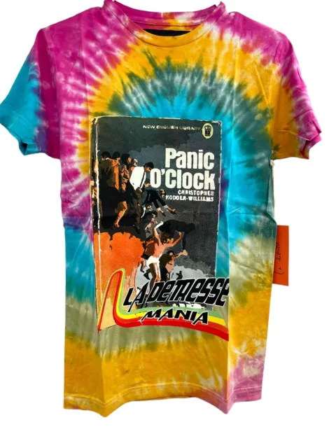 La Detresse Tie-Dye Tropicali  Panic O'ClockTee Shirt Size XS New