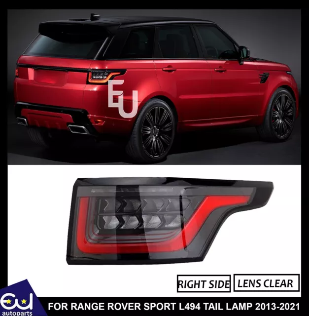 Right Driver Side O/S Rear Tail Light Lamp For Range Rover Sport L494 2013-2021