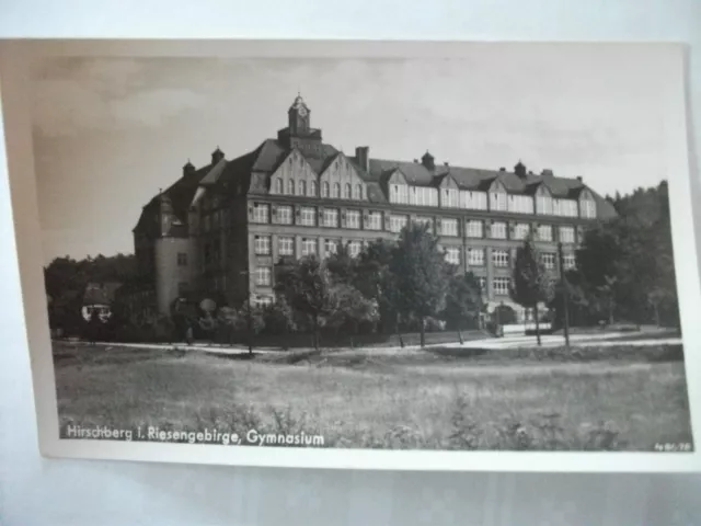 AK, Gymnasium, Hirschberg i. Riesengeb. Jelenia Góra/Polen, nicht gel