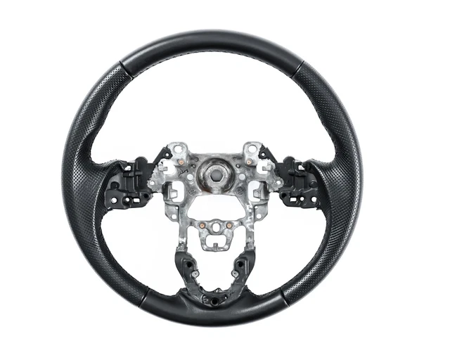 Lenkrad Beziehen Mit Leder Für Ford Fiesta 2012-2017 McarStyling