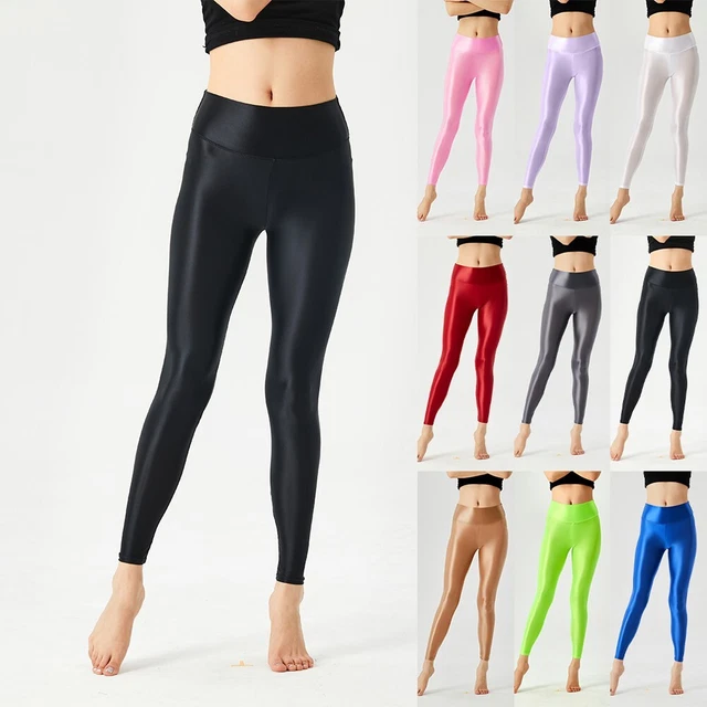 1 Paar Glänzen, Hochelastische Strumpfhose, Hochglänzen, Leuchten