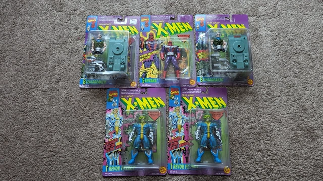 MARVEL X-Men Evil Mutants LOT OF 5 Action Figures ToyBiz 1994 NISP