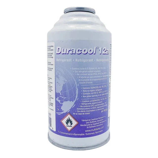Duracool 12a et R134a Gaz Réfrigérant - 170g