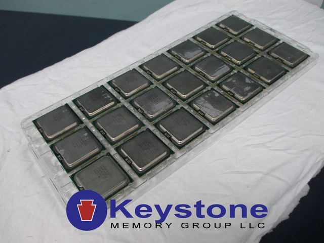 Lot of 10 - Intel Xeon E5450 SLBBM SLANQ 3.0GHz Quad Core LGA 771 CPU *km