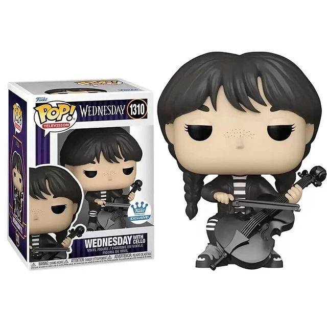 Funko POP! Wednesday 1310# Wednesday Addams with Cello Vinyl Action Figures