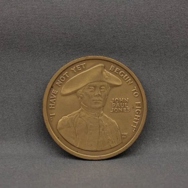 John Paul Jones Medallic Art Co. Token Edward R. Grove