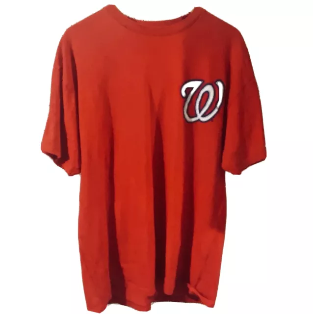 Washington Nationals T-shirt Size XL Men's MLB Baseball