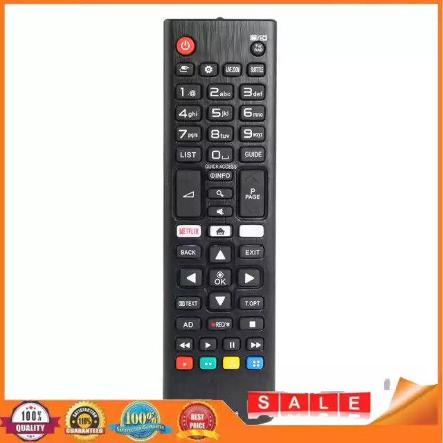Remote Control for LG Smart TV Television Replacement AKB75375608 TV Controller