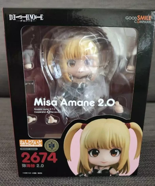 Nendoroid DEATH NOTE Misa Amane 2.0 Figure Toy Action New Box in stock Nendoroid DEATH NOTE Misa Amane 2.0 Figure Toy Action New Box in stock